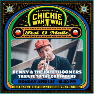 Benny and the Late Bloomers Tribute to the Crusaders