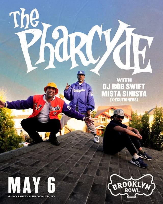 The Pharcyde with DJ Rob Swift and Mista Sinista (from the X-Ecutioners)
