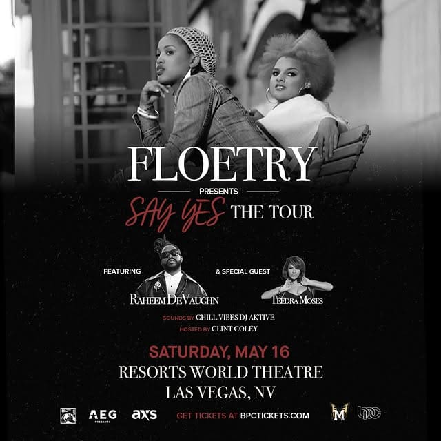 Floetry: Say Yes Tour Featuring Raheem DeVaughn and Teedra Moses
