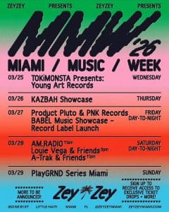 Kazbah Miami Music Week Showcase