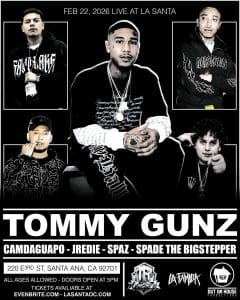 Tommy Gunz, CamDaGuapo, Spaz, Spade The Bigstepper & Jredie