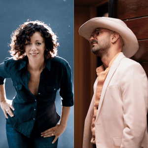 Luciana Souza and Marcel Camargo