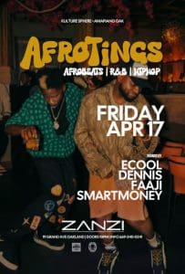 Afrotings w/ ECOOL, Smartmoney, Faaji, Dennis