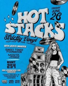 HOT STACKS – A Strictly Vinyl Basement Party