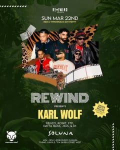 REWIND Canada: JUNGLE FEVER DAY PARTY ft. Karl Wolf