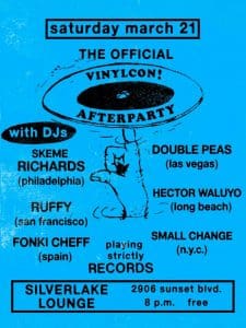 VinylCon! Los Angeles After Party