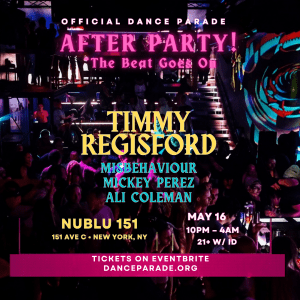 The Official Dance Parade After Party