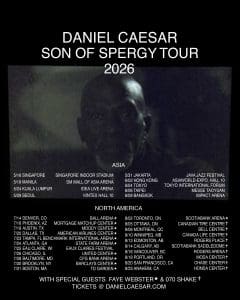 Daniel Caesar – Son Of Spergy Tour