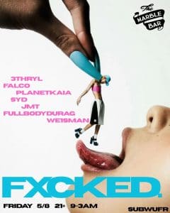 FXCKED ft. 3THRYL, FALCO (LATEX GIRL), Planet KaiA