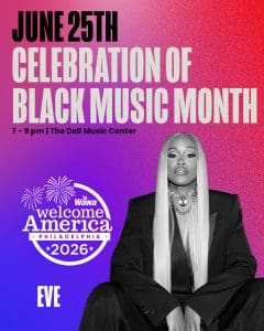 Celebration of Black Music Month with Eve