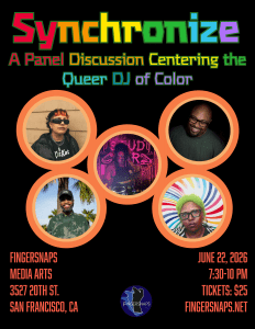 Synchronize: A Panel Discussion Centering the Queer DJ of Color