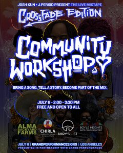 The Art of the Crossfade DAY 2: COMMUNITY WORKSHOP