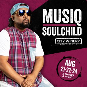 Musiq Soulchild – 2 Shows | 3 Nights