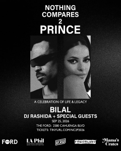 SOLD OUT | Nothing Compares 2 Prince: A Celebration of Life & Legacy feat. Bilal and Special Guests with DJ Rashida