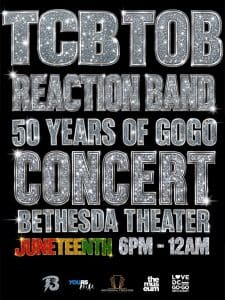 TCB, TOB, REACTION BAND – 50 YEARS OF GOGO