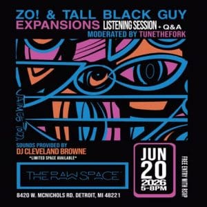 Zo! & Tall Black Guy: “Expansions” Listening Session + Q&A –