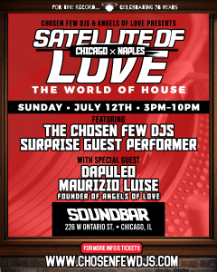 The Chosen Few Picnic – The World of House: Satellite of Love