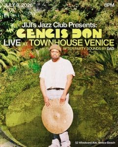 JIJI’s Jazz Club Presents: Gengis Don