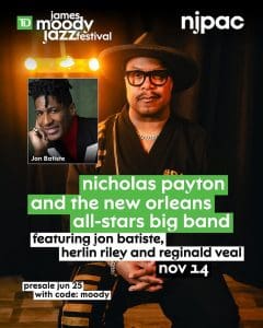 Nicholas Payton & the New Orleans All-Stars Big Band feat. Jon Batiste