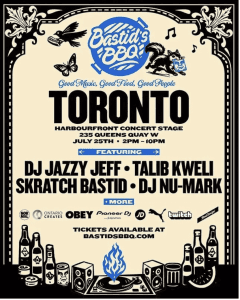 Bastid’s BBQ 2026 – DJ Jazzy Jeff, Talib Kweli, Skratch Bastid, DJ Nu-Mark