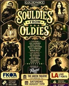 Souldies from Oldies with Joey Quiñones Trish Toledo, Mayer Hawthorne, Kelly Finnigan & more