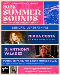 Nikka Costa and Anthony Valadez at Summer Sounds