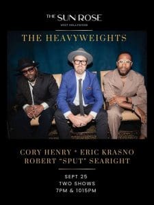 The Heavyweights feat. Cory Henry, Eric Krasno, Robert Sput Searight
