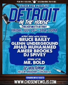 The Chosen Few Picnic – Detroit In The House