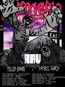 Rav – EXOPOCALYPSE Tour ft. Teller Bank$ & Fatboi Sharif