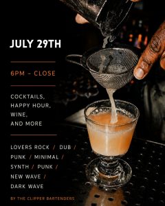 Selections by the Clipper Bartenders