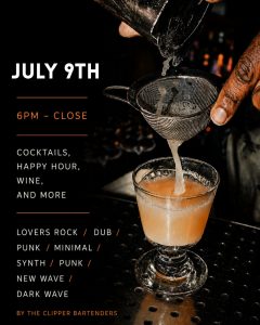 Selections by the Clipper Bartenders