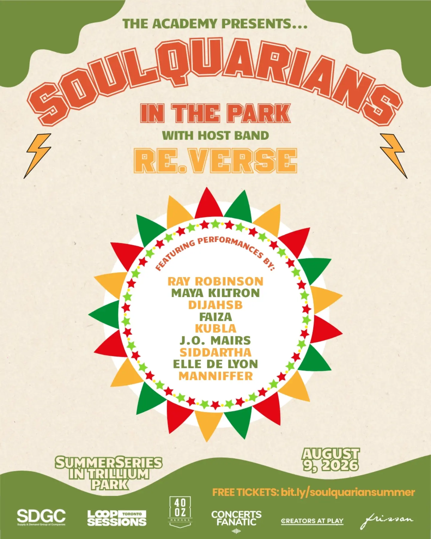 Soulquarians in the Park with host band re.verse