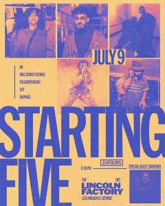 Starting Five ft. AK, Disc Jockey George, Fullbodydurag, and special guest Sinistarr
