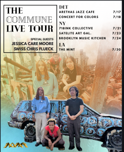 The Commune Live Tour ft. Jessica Care Moore, Swiss Chris Flueck