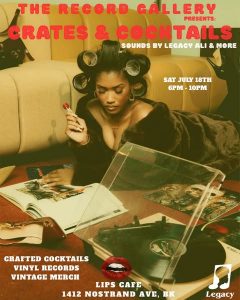 The Record Gallery : Crates & Cocktails