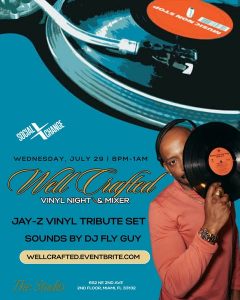 Well Crafted: Jay-Z Tribute- Vinyl Night Mixer