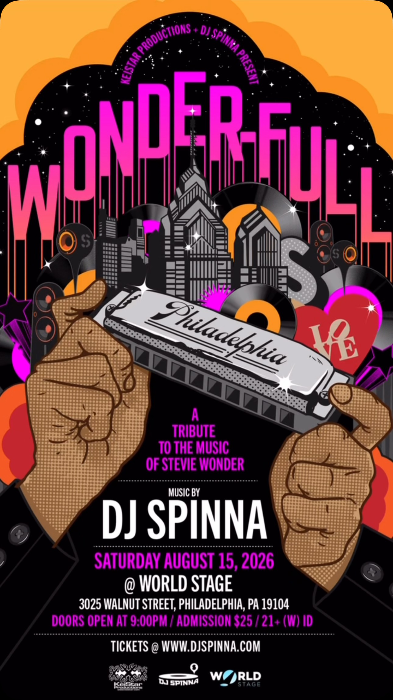 Wonder-Full: A Tribute to the Music of Stevie Wonder with DJ Spinna