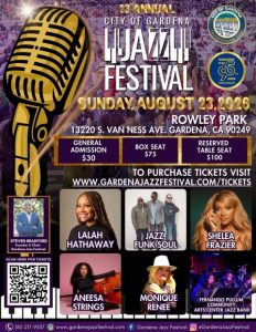 23rd Annual Gardena Jazz Festival