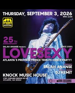 LOVESEXY: The 25th Anniversary of Atlanta’s Premiere Prince Dance Party