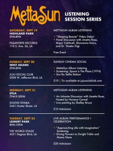 MettaSun Listening Session Series by Jimetta Rose