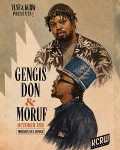VLSF & KCRW Present: Gengis Don with MoRuf