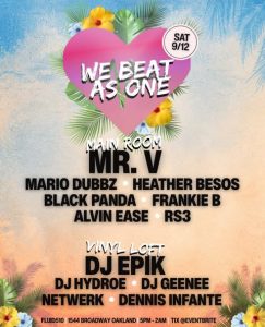 We Beat As One ft. Mr. V, DJ Epik, Heather Besos, Mario Dubbz
