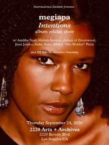megiapa *Intentions* Record Release Show