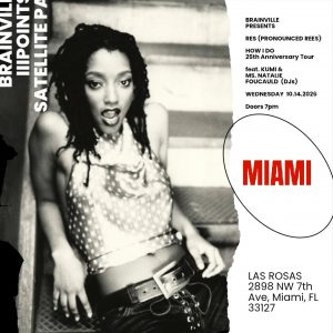 RES “How I Do” 25th Anniversary Tour