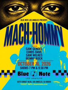 Mach-Hommy Live with Jazz Quartet Featuring Sam Gendel, Chris Dave, Sam Wilkes & Benny Bock