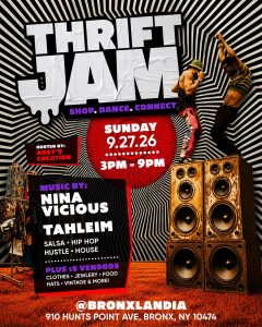 ThriftJam!! Music and dance Social with a vibrant shopping experience
