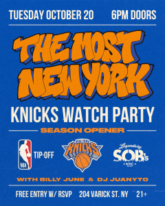 Knicks Watch Party: Season Opener